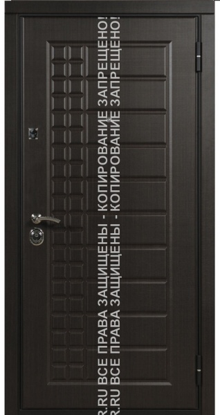Железная входная дверь с шумоизоляцией МДФ/МДФ 3152 Железная входная дверь с шумоизоляцией МДФ/МДФ 3152