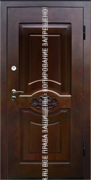 Стальная входная дверь с шумоизоляцией МДФ/МДФ 3153 Стальная входная дверь с шумоизоляцией МДФ/МДФ 3153