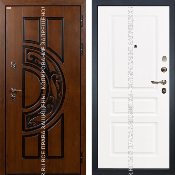 Входная дверь с шумоизоляцией МДФ/МДФ 3146 Входная дверь с шумоизоляцией МДФ/МДФ 3146