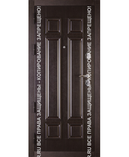 Дверь стальная утеплённая МДФ/МДФ 3137 Дверь стальная утеплённая МДФ/МДФ 3137