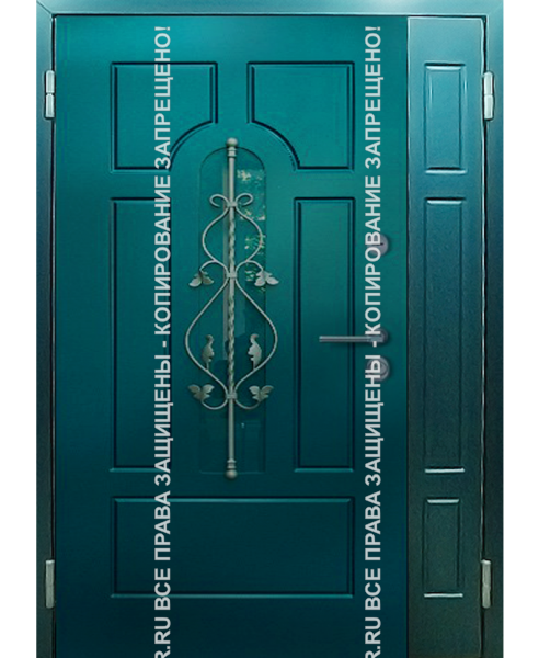 Металлическая входная уличная дверь МДФ 2040 Металлическая входная уличная дверь МДФ 2040