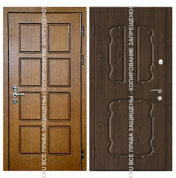 Входная взломостойкая дверь МДФ/МДФ 4009 Входная взломостойкая дверь МДФ/МДФ 4009