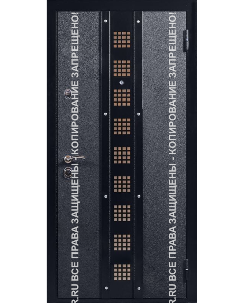 Железная входная офисная дверь МДФ со стеклом/Порошок 0005 Железная входная офисная дверь МДФ со стеклом/Порошок 0005